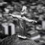Sterling Silver Jesus Christ The Redeemer Cross Brazil Rio Statue Pendant