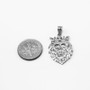 Sterling Silver Lion King DC Charm Necklace