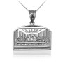 Sterling Silver Last Supper Pendant Necklace