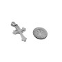 Sterling Silver Holy Spirit Dove Cross DC Charm Necklace