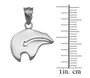 Sterling Silver Zuni Bear Heartline Arrow  Charm Necklace