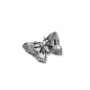 Solid Sterling Silver Butterfly DC Pendant Necklace