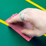 Sterling Silver Royal Flush Poker Cards Casino Gambling Nugget Ring