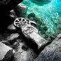 Sterling Silver Santa Muerte Midsize Pendant