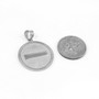 Sterling Silver Holy Communion Pendant Necklace