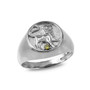 Sterling Silver CZ Birthstone Zodiac Ring
