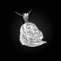 Sterling Silver Benjamin Franklin Pendant Necklace