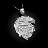 silver eagle necklace