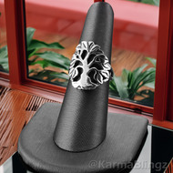 Sterling Silver Tree of Life Statement Ring