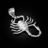 Sterling Silver Scorpion DC Pendant