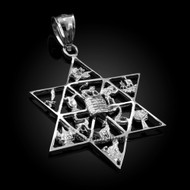 12 tribes of Israel pendant in silver
