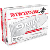 WINCHESTER USA 9MM 115GR FMJ 200/BX