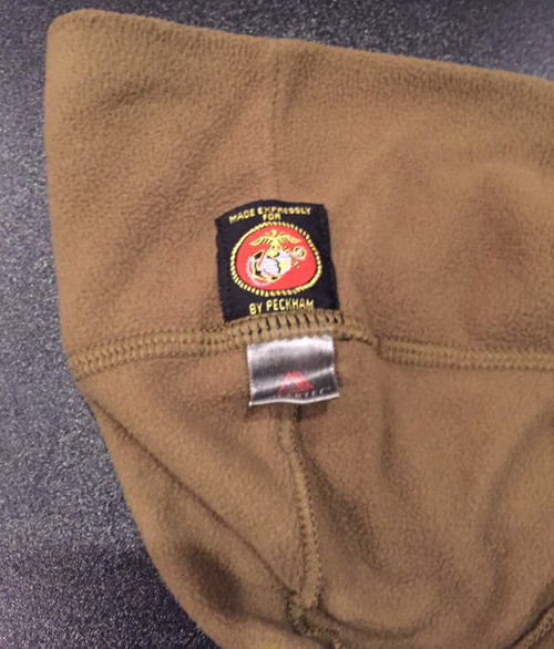 USMC Coyote Micro Fleece Cap 8415015029864 