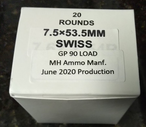  GP 90 7.5x53.5 Swiss 16 RD Box