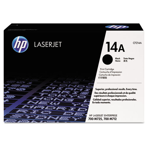 EA. HP 14A (CF214A) Black Original LaserJet Toner Cartridge