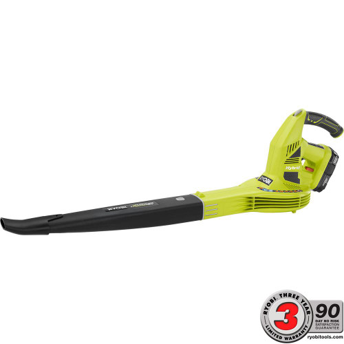 ONE+ 150 MPH 200 CFM 18-Volt Lithium-Ion Hybrid Leaf Blower/Sweeper - 1.3 Ah Battery and Charger Included