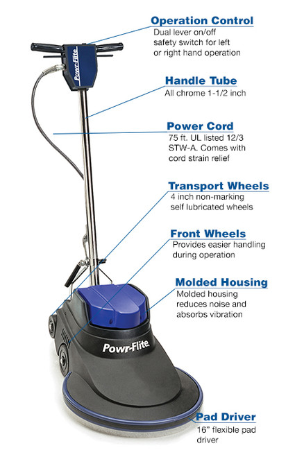 1600 RPM High Speed Burnisher