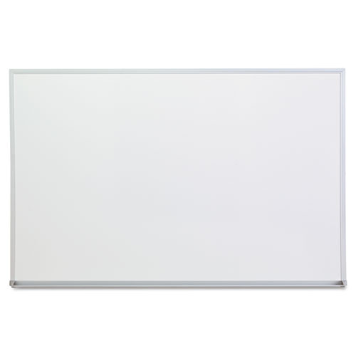 Dry Erase Board, Melamine, 36 x 24, Satin-Finished Aluminum Frame