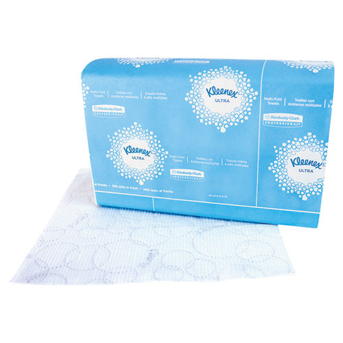 CT. Ultra Soft Multi-Fold Towels, 2Ply, White, 9 1/4x9 1/2, 150/Pack, 16 Pack/Carton