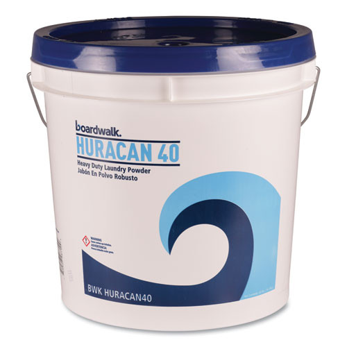 EA. Low Suds Industrial Powder Laundry Detergent, Fresh Lemon Scent, 40lb Pail