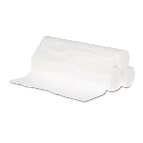 CS. High-Density Can Liners, 16 gal, 6 microns, 24" x 31", Natural, 1,000/Carton