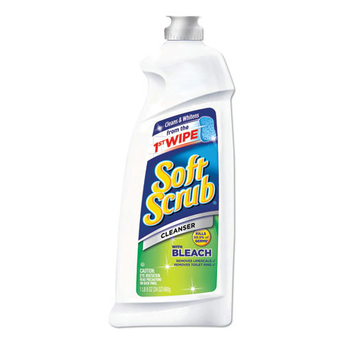 CS. Commercial Disinfectant Cleanser w/Bleach, 36oz Bottle, 6/CT