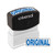Message Stamp, ORIGINAL, Pre-Inked One-Color, Blue