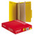 Pressboard Classification Folders, Letter, Six-Section, Yellow, 10/Box