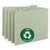 Recycled Top Tab File Guides, Daily, 1/5 Tab, Pressboard, Letter, 31/Set