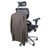 Ergonomic Executive Butterfly Chair, Black Mesh