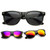 promotional gift sun glasses,two tone plastic sunglass