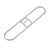 EA. Clip-On Dust Mop Frame, 24w x 5d, Zinc Plated