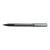 DZ. Deluxe Stick Roller Ball Pen, Micro 0.5mm, Black Ink, Metallic Gray Barrel, DZ