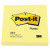 PK. Original Pads in Canary Yellow, 3 x 3, 100-Sheet, 12/Pack
