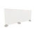 EA. Desktop Free Standing Acrylic Protection Screen, 23.75 x 5 x 59, Frost