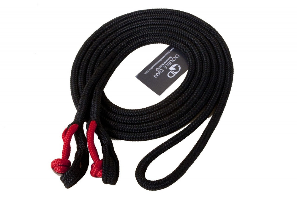 Black reins with red knot (custom order)