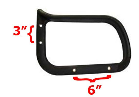 Office Chair Replacement Arm Rounded Style RIGHT