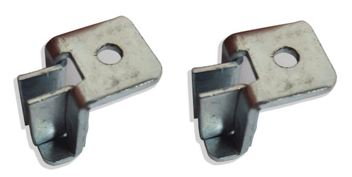 Brackets for half-inch walls for drawer cabinets.