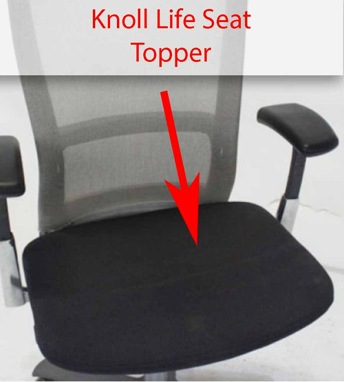 knoll life chair arm pads