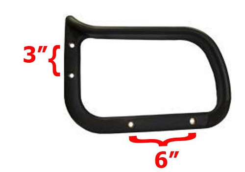 Office Chair Replacement Arm Rounded Style LEFT