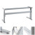 Conset Sit To Stand Adjustable Height Electric Table Leg Double Column 21"-47" Height Range