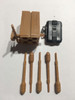 Salvo's backpack, 5 rockets and cache