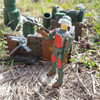 1982 GI Joe Flash Straight Arm ready for the battle to start.
