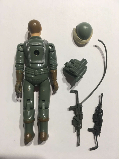 1982 Straight Arm GI Joe Flash Complete back view