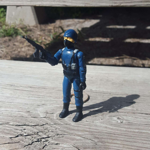 Straight arm Cobra Officer on guard duty