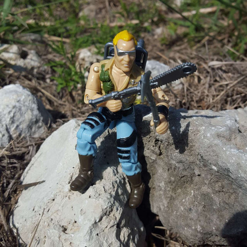 1985 Cobra Dreadnok Buzzer is all out of donuts and Grape Soda