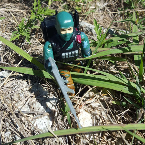 1986 GI Joe Beachhead sneaking up on Cobra