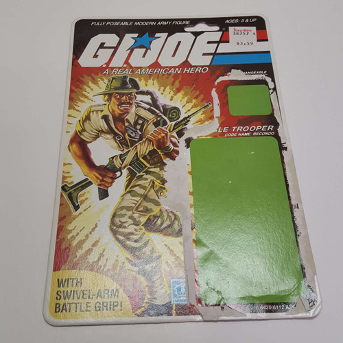 1984 GI Joe Recondo Uncut Filecard