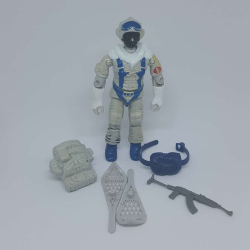 1985 Cobra Snow Serpent Figure Front
