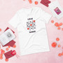 Tic Tac Toe Love Wins Short-Sleeve Unisex T-Shirt